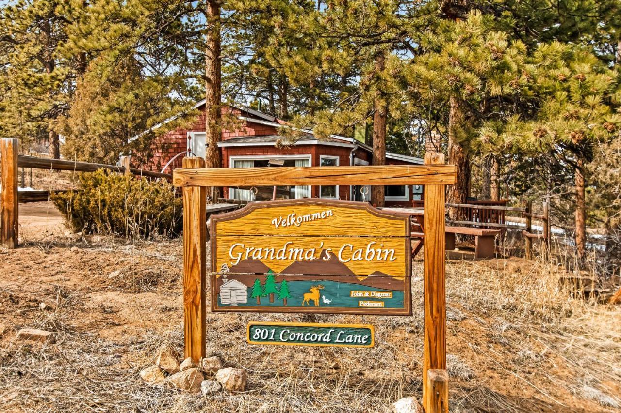 Grandma'S Cabin Estes Park Exterior photo