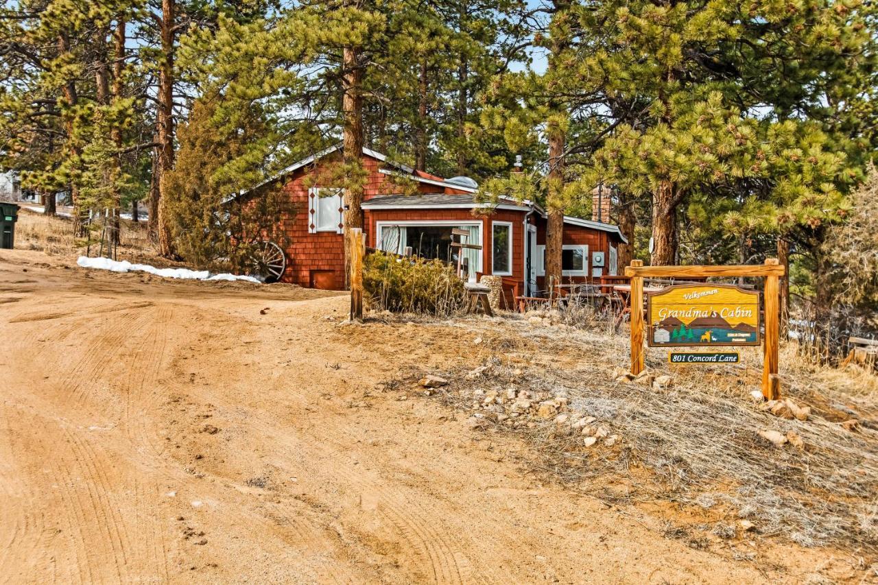 Grandma'S Cabin Estes Park Exterior photo